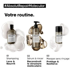 Pré-Traitement Concenté Absolut Repair Molecular L'Oréal Professionnel 190 Ml 10 Pré-Traitement Concenté Absolut Repair Molecular L'Oréal Professionnel 190 Ml -Magasin De Soins Capillaires 3474637153489 3 51150.1696600973