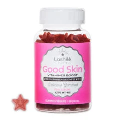 Gummies Vegan Good Skin Vitamines Boost Lashilé X60 -Magasin De Soins Capillaires Good Skin Gummies 45648.1684846901
