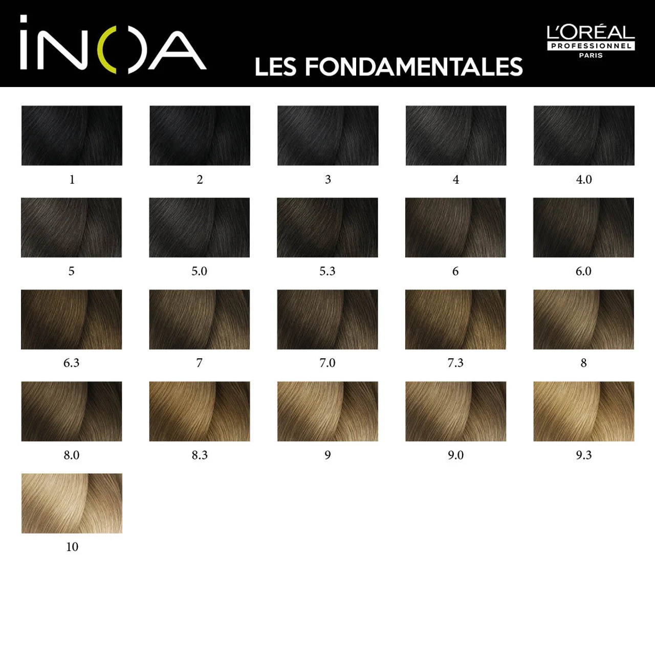 Coloration Inoa Fondamentale L'Oréal Professionnel 2 Coloration Inoa Fondamentale L'Oréal Professionnel – Image 2