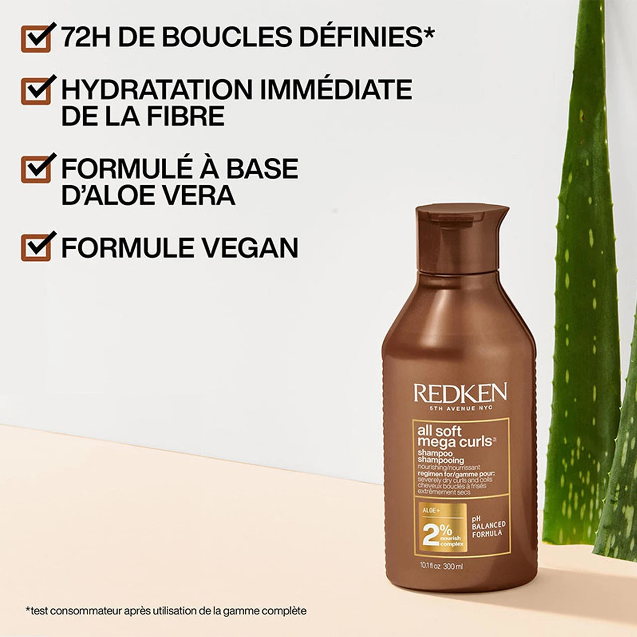 Shampooing All Soft Mega Curls Redken 1000ml 3 Shampooing All Soft Mega Curls Redken 1000ml – Image 3