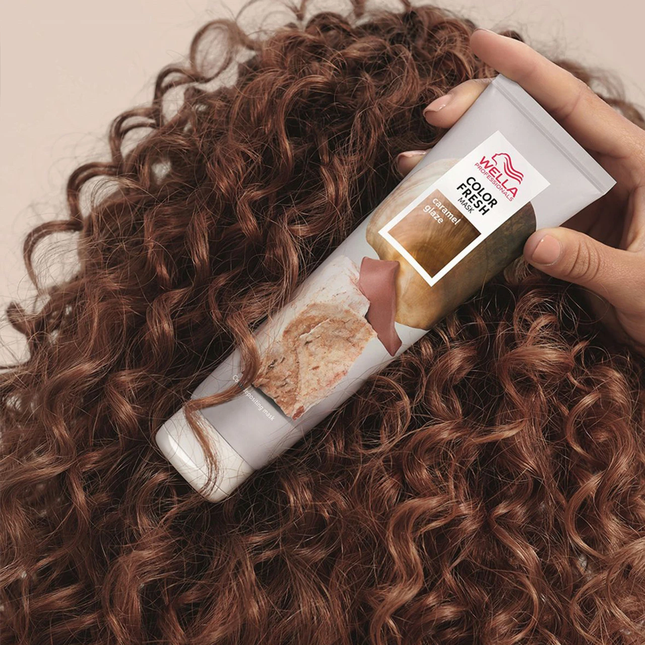 Masque Color Fresh Wella Caramel Glaze 150ml 2 Masque Color Fresh Wella Caramel Glaze 150ml – Image 2
