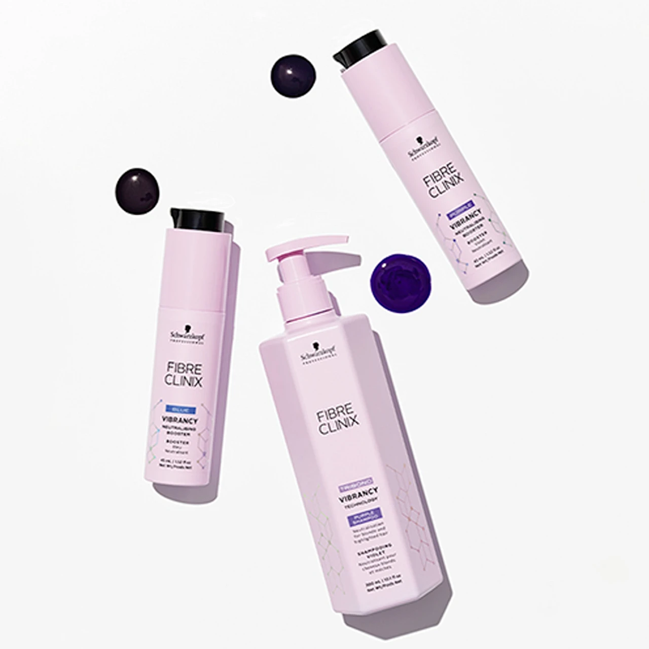 Shampoing Violet Neutralisant Fibre Clinix 300ml 3 Shampoing Violet Neutralisant Fibre Clinix 300ml – Image 3