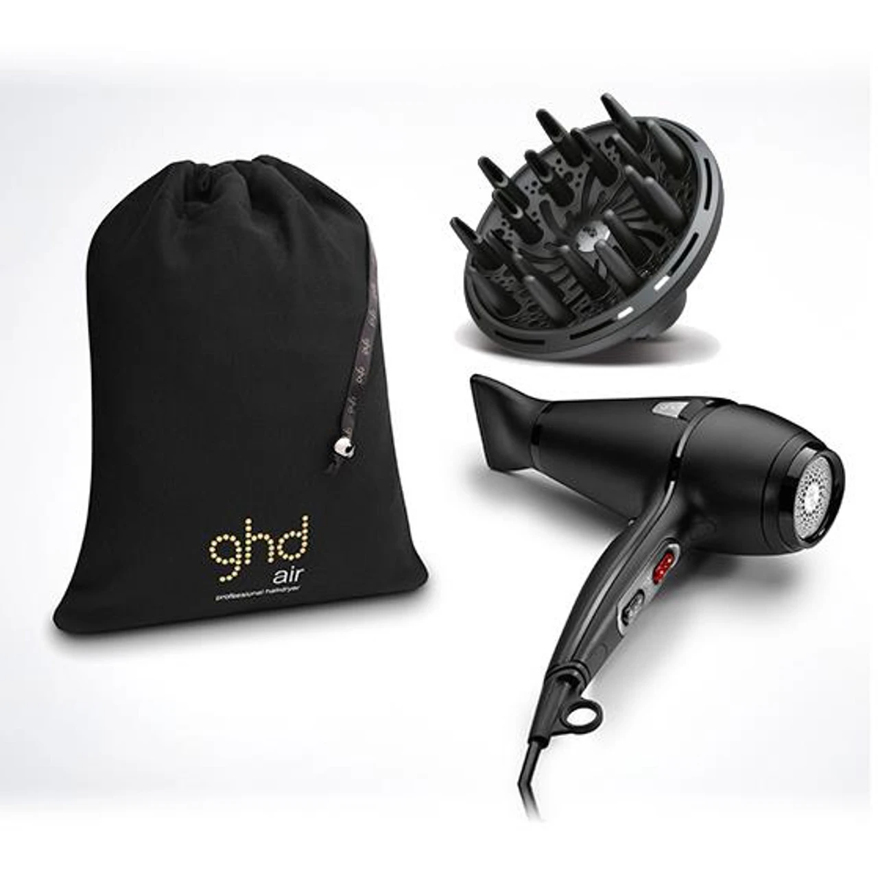 Pack Ghd Air + Diffuseur Ghd + Pochette Ghd Air 1 Pack Ghd Air + Diffuseur Ghd + Pochette Ghd Air